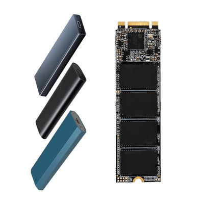 Logo tùy chỉnh M.2 Industrial Solid State Drive 64GB 128GB 256GB 1TB ổ cứng SATA III SSD