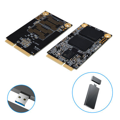 MSATA SSD thương mại ổ cứng rắn bên ngoài 128GB đến 2TB Khả năng chống va chạm