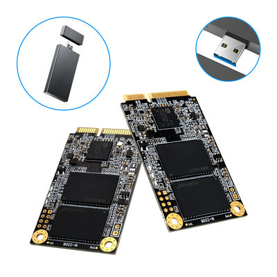 MSATA SSD thương mại ổ cứng rắn bên ngoài 128GB đến 2TB Khả năng chống va chạm
