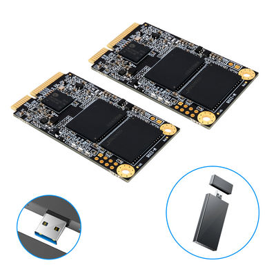 ổ cứng MSATA SSD thương mại di động không ồn 64GB đến 2Tb Chuyển dữ liệu nhanh